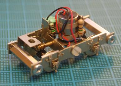 Click for a bigger picture of the 7mm scale Simplex loco chassis