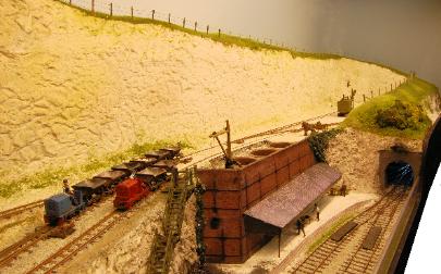 Click for a larger picture of the Chalk Pit 009 layout